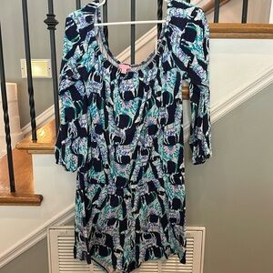 Lilly Pulitzer off the shoulder romper